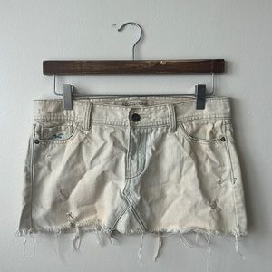 vintage 90s - jean skirt - 1